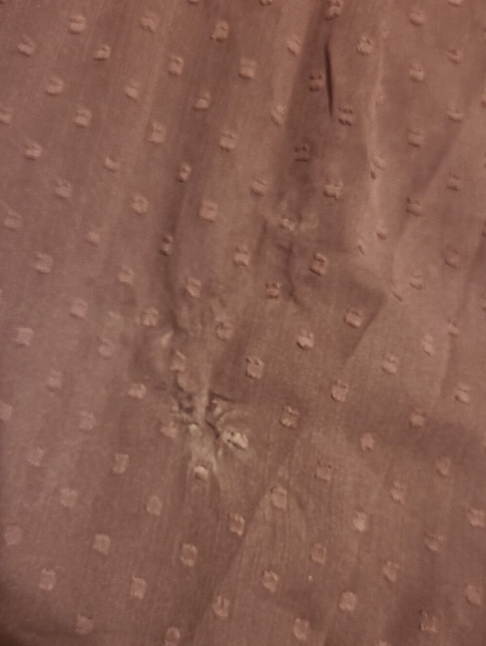 FLAWED-Patrons Of Peace Swiss Dot Burgundy Maxi - Picture 11 of 13